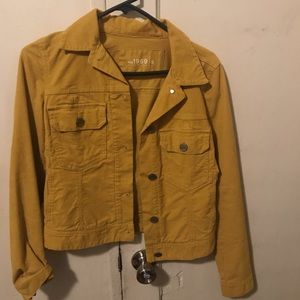 Gap 1961 Corduroy Yellow Jacket